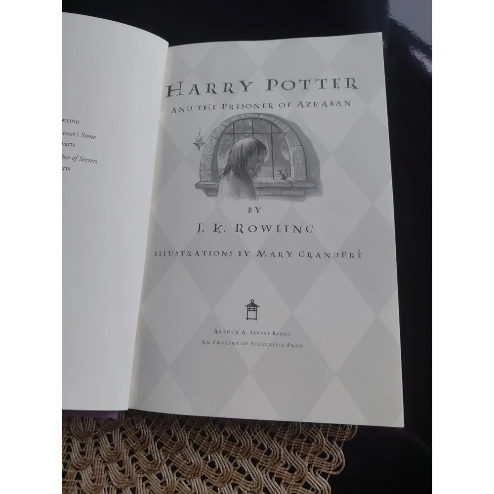 Harry Potter and the Prisoner of Azkaban 1st American Print 1999 Hard Cover